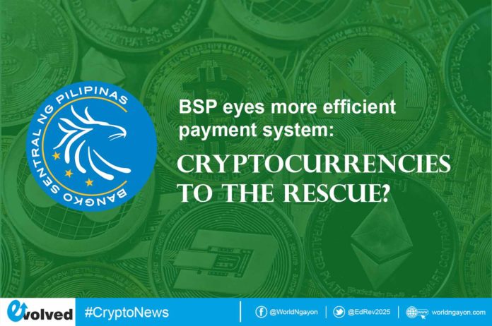 Cryptocurrencies to the rescue