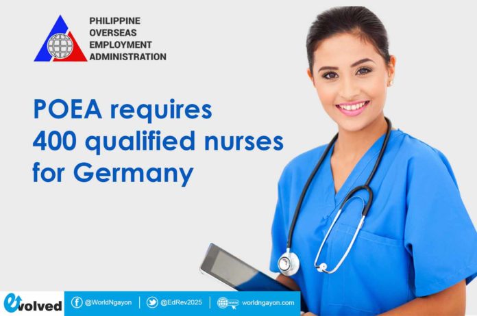 POEA needs 400 nurses
