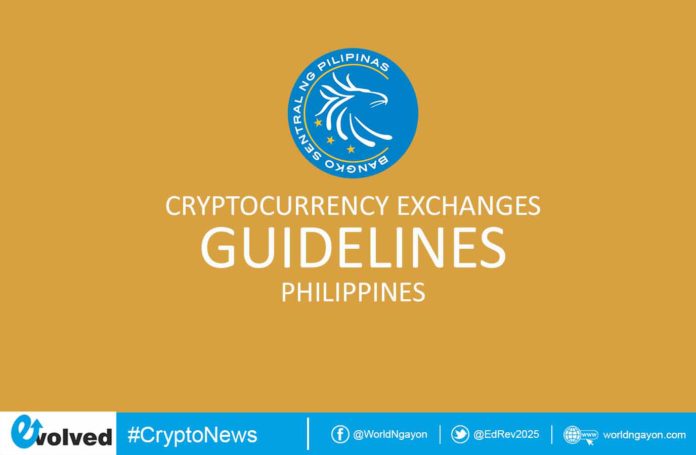Cryptocurrency exchanges Guidelines