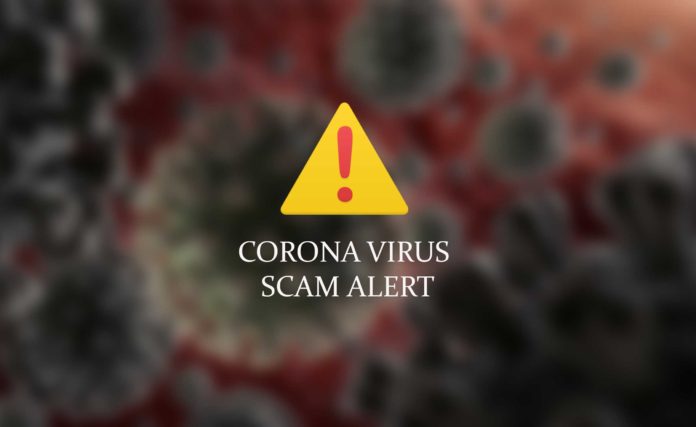 Corona Virus Scam Alert
